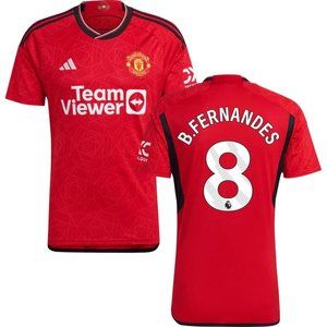 Manchester United F.C. Bruno Fernandes 2023-24 Home Jersey